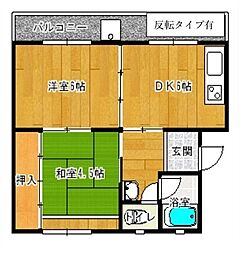 コスモシティ大野原 2階