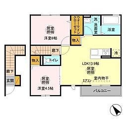 アデル深芝　B 2階