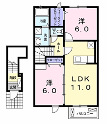 ミルキーウェイI 2階