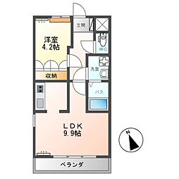 アリュール 2階