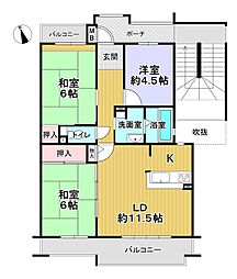 間取図画像 3LDK