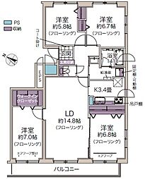 間取図画像 4LDK