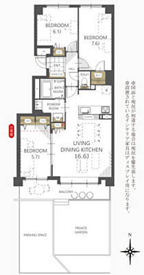 間取り リブウェル平岸 1階/-
