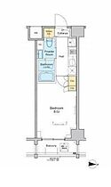 プラウドフラット錦糸町II 404 ｜ 東京都墨田区緑４丁目10-11（賃貸マンション1K・4階・25.12㎡） その2