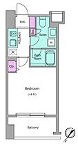 レジディア築地 603 ｜ 東京都中央区築地１丁目9-13（賃貸マンション1K・6階・25.31㎡） その2