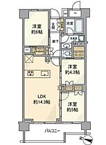 ブリリア大島パークサイド 3F ｜ 東京都江東区大島７丁目27-20（賃貸マンション3LDK・3階・67.41㎡） その2