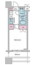 レジディア錦糸町 708 ｜ 東京都墨田区錦糸１丁目5-16（賃貸マンション1K・7階・20.30㎡） その2