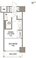 エスティメゾン門前仲町9階13.6万円