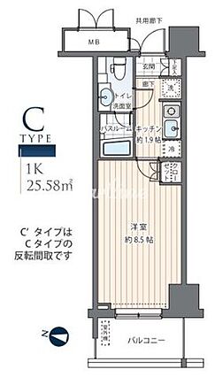MFPRコート木場公園_間取り_0
