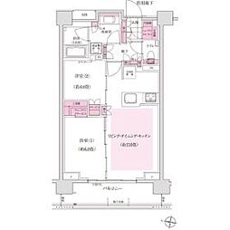 ディームス東陽町 2LDKの間取図画像