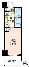 MFPRコート木場公園 1Kの間取図画像