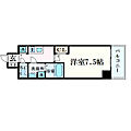 プレサンス梅田東ベータ12階8.3万円