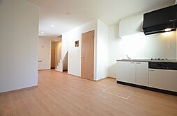 広島電鉄8系統 舟入南駅 徒歩16分の賃貸アパート 1階2LDKのリビング/ダイニング