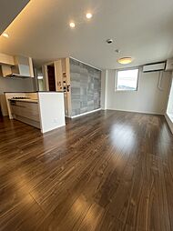 広島電鉄宮島線 高須駅 徒歩4分の賃貸アパート 4階2LDKのリビング/ダイニング