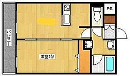 オリオリシティ5 1LDKの間取図画像