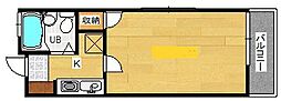 ハウスNT 1Kの間取図画像