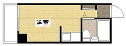 山下ビル ワンルームの間取図画像