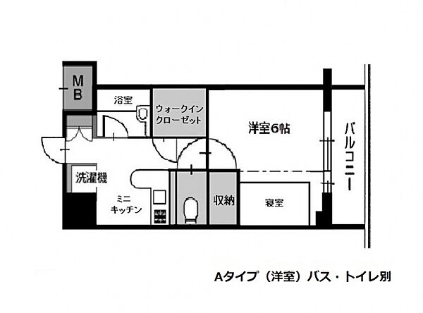 広島県広島市中区中島町(賃貸マンション1DK・11階・35.02㎡)の写真 その2