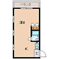 M.Kコーポ2階3.8万円