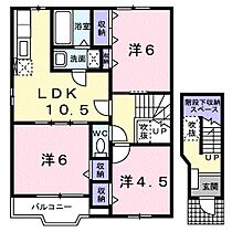 広島県広島市安佐南区八木６丁目（賃貸アパート3LDK・2階・65.57㎡） その2