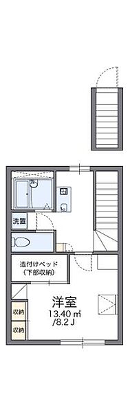 広島県広島市安佐南区川内４丁目(賃貸アパート1K・2階・26.08㎡)の写真 その2