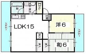 広島県広島市安佐南区緑井２丁目（賃貸マンション2LDK・4階・61.50㎡） その2