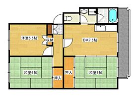 広島県広島市西区井口４丁目（賃貸マンション2LDK・2階・58.64㎡） その2