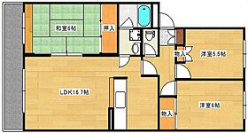 広島県広島市西区井口４丁目（賃貸マンション3LDK・3階・78.33㎡） その2