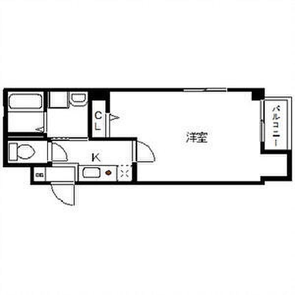 広島県広島市中区大手町３丁目(賃貸マンション1K・6階・27.01㎡)の写真 その2