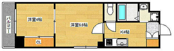 広島県広島市中区西十日市町(賃貸マンション1LDK・3階・34.65㎡)の写真 その2