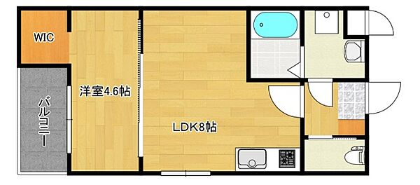 広島県広島市安佐南区祇園６丁目(賃貸アパート1LDK・1階・30.24㎡)の写真 その2