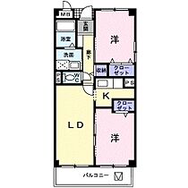 広島県広島市東区福田４丁目（賃貸マンション2LDK・3階・56.89㎡） その2