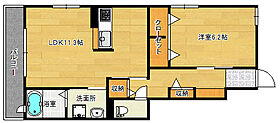 広島県広島市南区西本浦町（賃貸アパート1LDK・1階・47.32㎡） その2