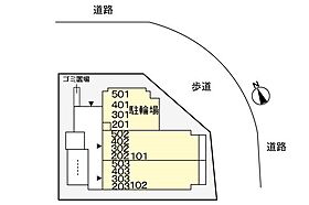 広島県広島市中区南竹屋町（賃貸マンション1K・4階・29.08㎡） その8