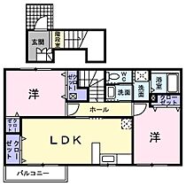 広島県広島市東区福田５丁目（賃貸アパート2LDK・2階・57.02㎡） その2