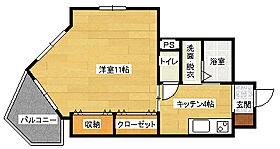 広島県広島市安佐南区西原１丁目（賃貸マンション1DK・4階・45.52㎡） その2