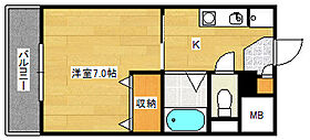 広島県広島市西区古江新町（賃貸マンション1K・2階・23.92㎡） その2