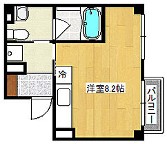 広島県広島市南区南大河町（賃貸マンション1R・2階・18.62㎡） その2