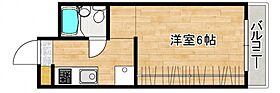 広島県広島市西区三篠町３丁目（賃貸マンション1K・4階・18.00㎡） その2