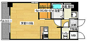 広島県広島市南区稲荷町（賃貸マンション1R・3階・34.48㎡） その2