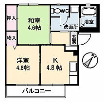 広島県広島市安佐北区落合南９丁目（賃貸アパート2K・2階・36.78㎡） その2