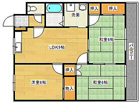 広島県広島市南区向洋新町１丁目（賃貸マンション3LDK・2階・59.00㎡） その2