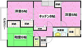 広島県安芸郡海田町国信１丁目（賃貸アパート3LDK・1階・60.00㎡） その2