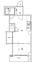 広島県広島市中区榎町（賃貸マンション1LDK・2階・24.95㎡） その2