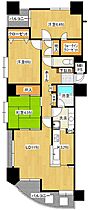 広島県広島市中区宝町（賃貸マンション3LDK・8階・75.32㎡） その2