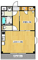 広島県広島市西区井口２丁目（賃貸マンション1LDK・3階・40.70㎡） その2