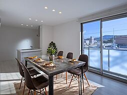 広島高速交通アストラムライン 中筋駅 徒歩12分の賃貸アパート 2階2LDKのリビング/ダイニング