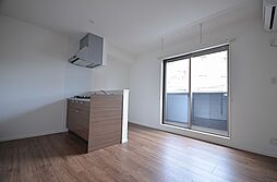 広島電鉄宮島線 東高須駅 徒歩7分の賃貸アパート 1階1LDKのリビング/ダイニング