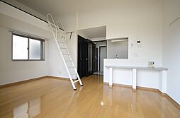 広島電鉄宮島線 修大協創中高前駅 徒歩6分の賃貸マンション 2階ワンルームのリビング/ダイニング