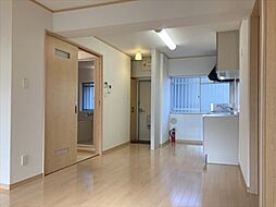 JR可部線 横川駅 徒歩15分の賃貸マンション 2階2LDKのリビング/ダイニング